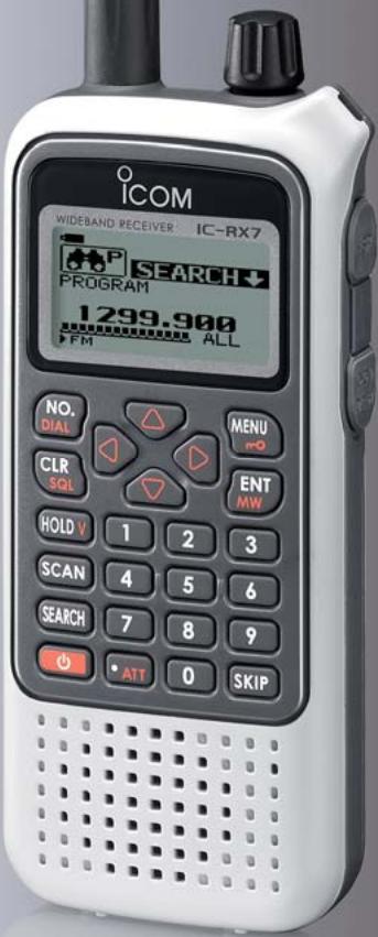ICOM IC-RX7 - Un design élégant et discret - 8