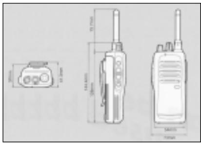 ICOM IC-T3H - SPECIFICATIONS - 1