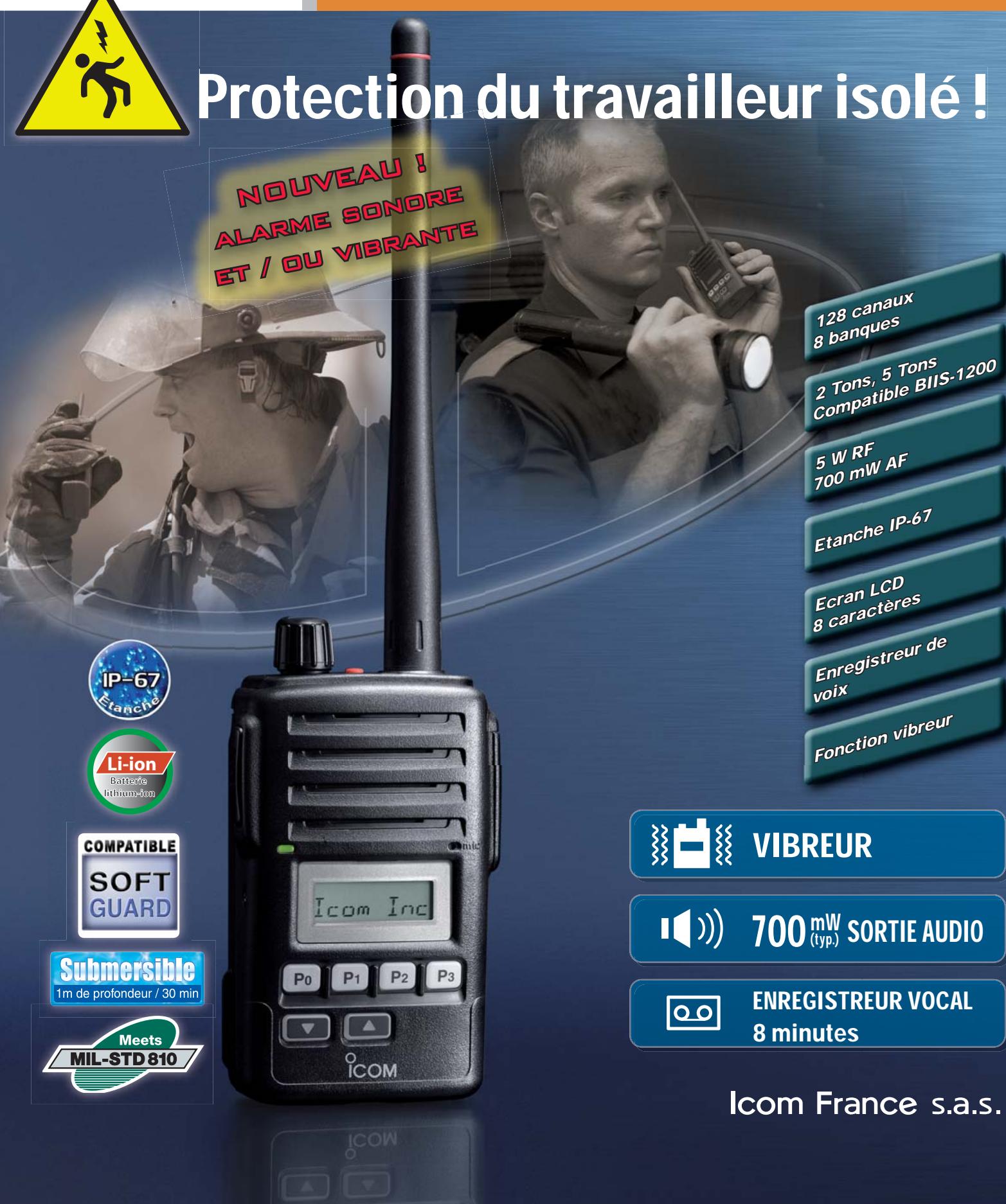 ICOM IF-F61VPTI - Recepteur - 4