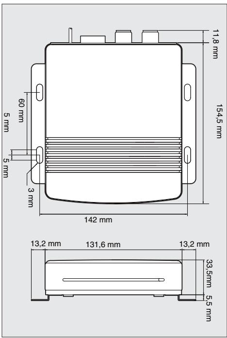ICOM MXA-5000 - DIMENSIONS - 1