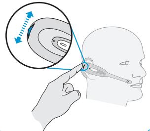 PLANTRONICS C65 - LISTEN VOLUME ADJUST - 1