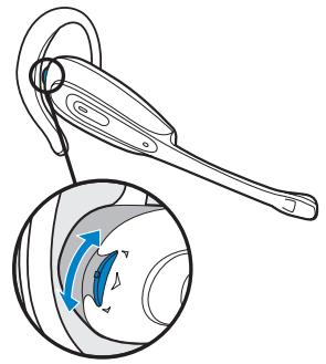 PLANTRONICS CS50-USB - Réglage du volume, UTILISATION DE LA FONCTION FLASH - 1