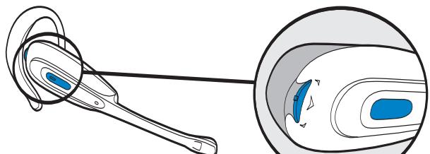 PLANTRONICS CS55 - HEADSET MUTE - 1