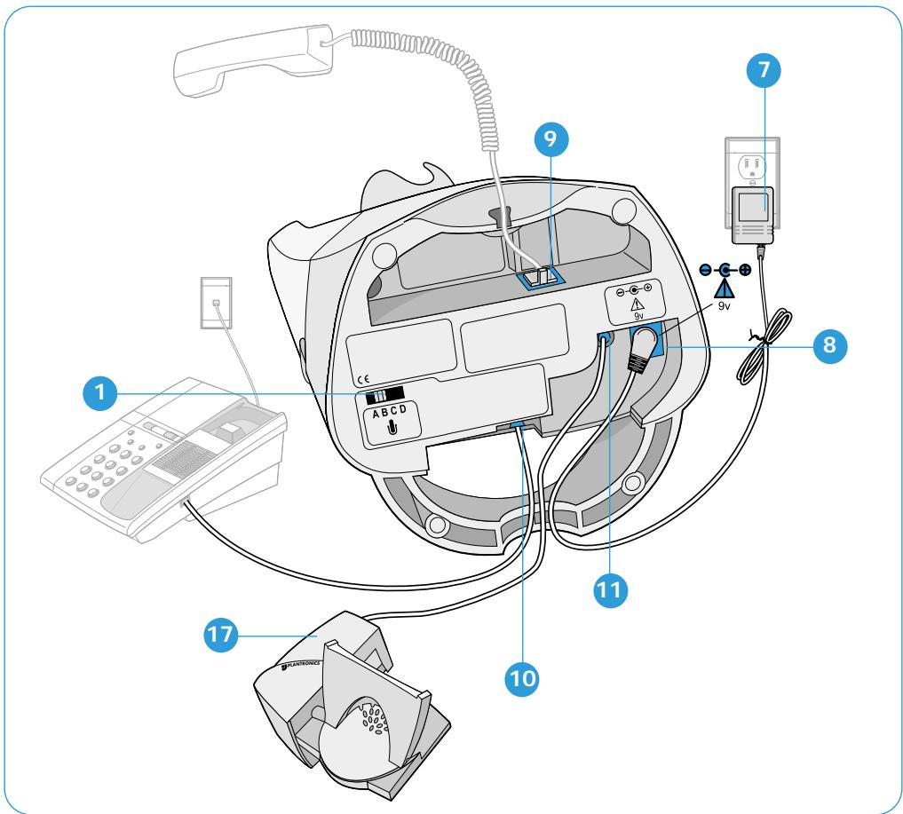 PLANTRONICS CS60 - 1