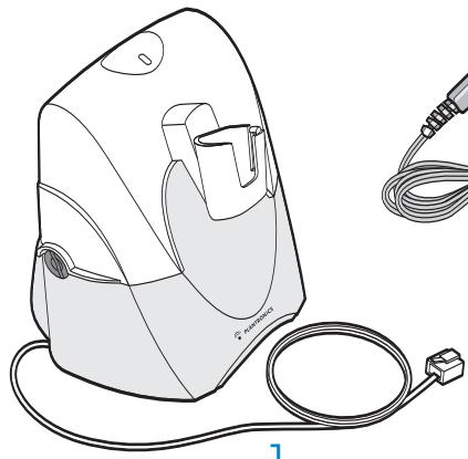 PLANTRONICS CS70 WIRELESS HEADSET SYSTEM - Base - 1