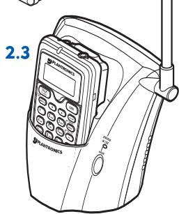 PLANTRONICS CT11 - Installation de la base - 3