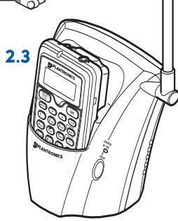 PLANTRONICS CT12 - Installation de la base - 3