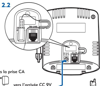 PLANTRONICS CT12 - Installation de la base - 1
