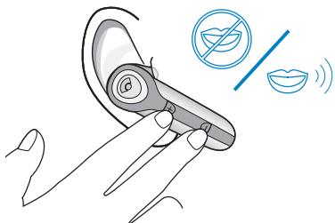 PLANTRONICS DISCOVERY 610 - USING THE MUTE - 3