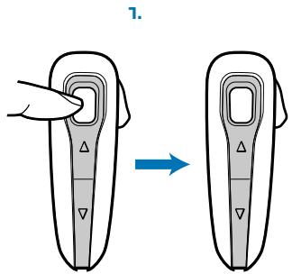 PLANTRONICS DISCOVERY 655 - Option B: Using USB charging cable - 3