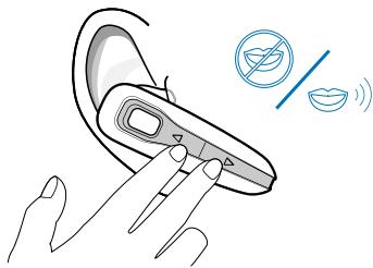PLANTRONICS DISCOVERY 665 - ADJUSTING VOLUME - 1