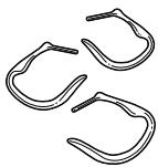 PLANTRONICS DUOSET H141N - EAR HOOK IS UNSTABLE - 2