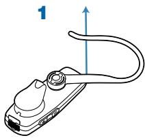 PLANTRONICS EXPLORER 210 - Réglage du port de l'oreillette - 1