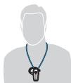 PLANTRONICS EXPLORER 370 - Fixation du cordon en option - 5