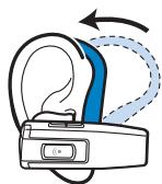 PLANTRONICS EXPLORER 370 - Réglage du port de l'oreillette - 5