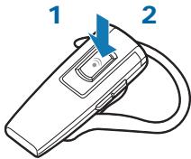 PLANTRONICS EXPLORER 370 - Couplage de votre oreillette - 1