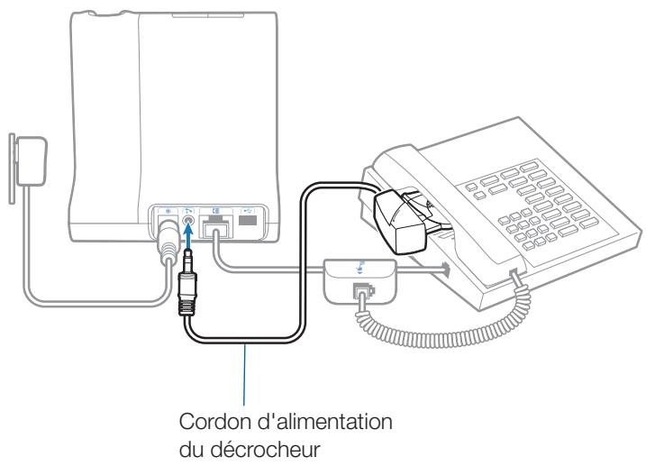 PLANTRONICS SAVI OFFICE WO100 - Installation du décrocheur - 1