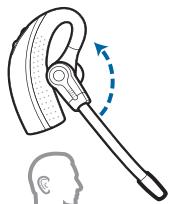 PLANTRONICS SAVI OFFICE WO201 - Ajustement du micro-casque - 5