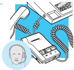 PLANTRONICS VISTA M12 - STEP4 réglage du commutateur de compatibilité téléphone/amplificateur - 3