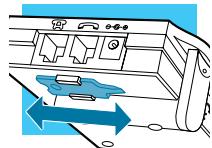 PLANTRONICS VISTA M12 - STEP4 réglage du commutateur de compatibilité téléphone/amplificateur - 5