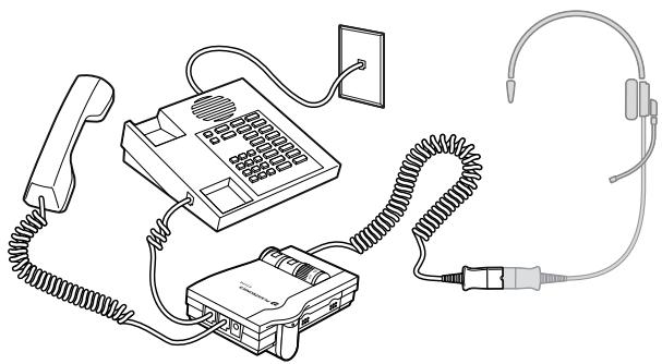 PLANTRONICS VISTA M12 - à l'Amplificateur - 1