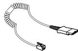 PLANTRONICS VISTA M12 - Amplifier to Telephone Coil Cable - 1