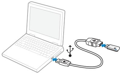PLANTRONICS VOYAGER 510-USB - Mise sous tension de l'adaptateur USB Bluetooth - 2