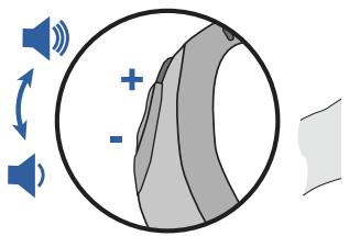 PLANTRONICS VOYAGER 510-USB - Réglage du volume - 1