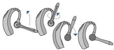 PLANTRONICS VOYAGER 510-USB - Port de l'oreillette - 1