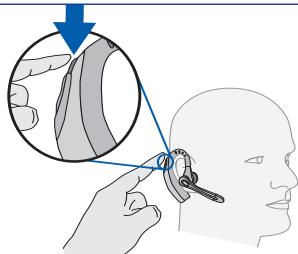PLANTRONICS VOYAGER 510S - VOLUME A L'EMISSION - 1
