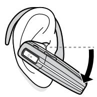 PLANTRONICS VOYAGER 855 - USE THE OPTIONAL EAR LOOP STABILIZER - 3
