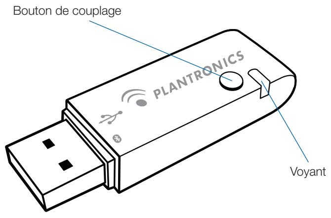 PLANTRONICS VOYAGER PRO UC WG200/B - Caracteristiques de l'adaptateur USB Voyager PRO UC - 1