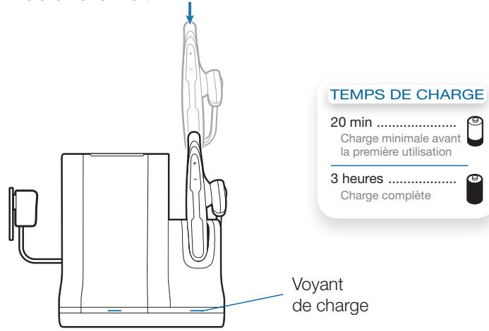 PLANTRONICS VOYAGER PRO UC WG201/B - Recharge du micro-casque - 1