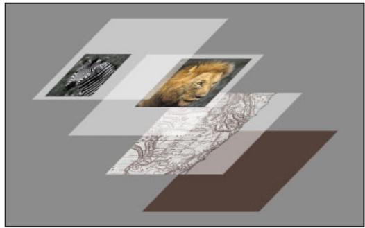 ADOBE PHOTOSHOP 7 - Manipulation des calques - 1