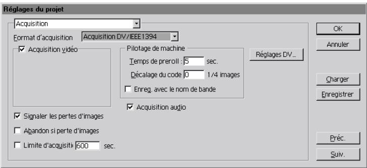 ADOBE PREMIERE 6 - Préparation de l'acquisition analogique - 1