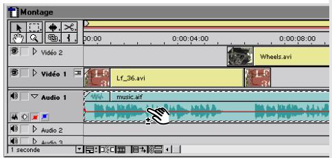 ADOBE PREMIERE 6 - Réglage des niveaux sonores - 1