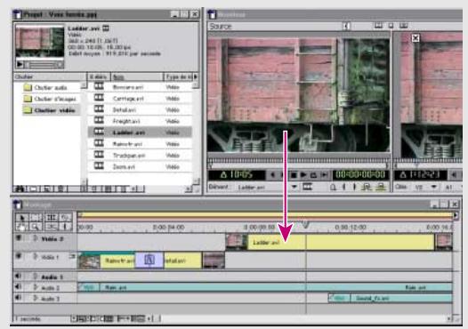 ADOBE PREMIERE 6 - Configuration de l'espace de travail - 4
