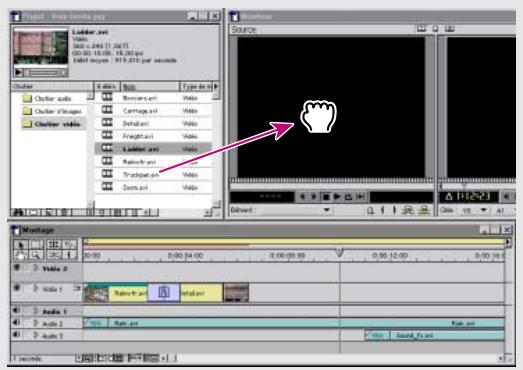 ADOBE PREMIERE 6 - Configuration de l'espace de travail - 3