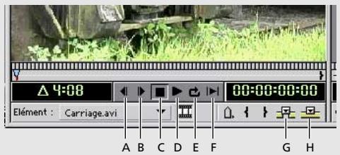 ADOBE PREMIERE 6 - Présentation de la fenêtre Moniteur - 5