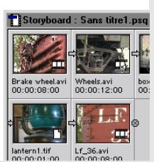 ADOBE PREMIERE 6 - Ajout d' éléments dans la fenêtre Montage - 4