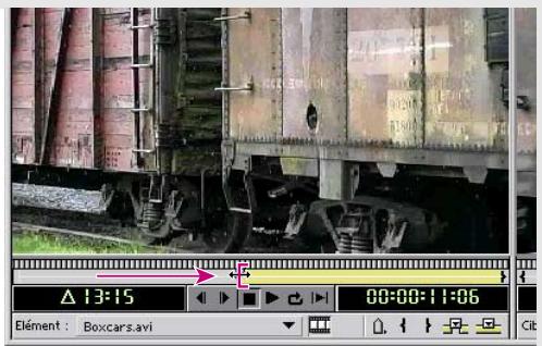 ADOBE PREMIERE 6 - Ajout d' éléments dans la fenêtre Montage - 8