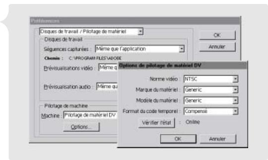 ADOBE PREMIERE 6 - Fonctionnalités DV - 1