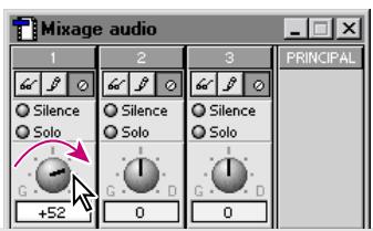 ADOBE PREMIERE 6 - Boutons de commande de panoramicique Chaque - 1
