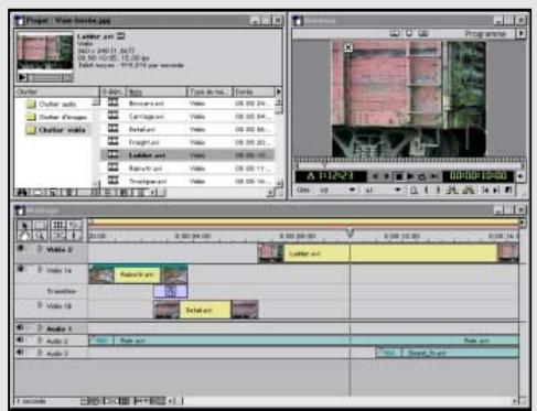 ADOBE PREMIERE 6 - Espace de travail personnelisable - 1