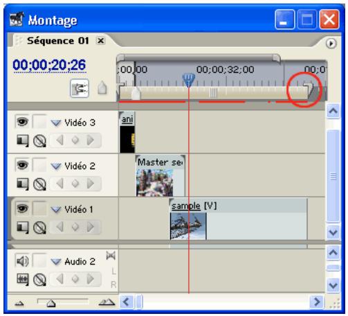 ADOBE PREMIERE PRO 7 - Définissez la longueur du film DVD. - 1