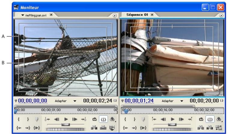 ADOBE PREMIERE PRO 7 - Affichage des zones admissibles - 1
