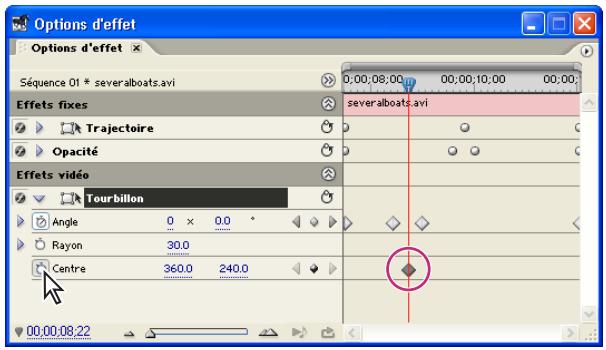 ADOBE PREMIERE PRO 7 - Activation des images clés - 1
