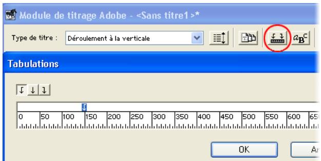 ADOBE PREMIERE PRO 7 - Créez des tabulations. - 1