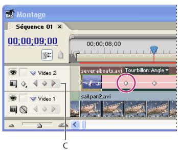 ADOBE PREMIERE PRO 7 - Parcours et selection d'images clés - 2