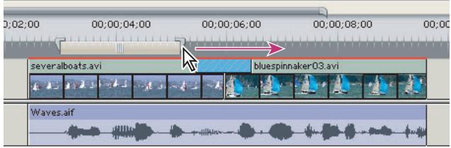 ADOBE PREMIERE PRO 7 - Pour définit la zone à prévisualiser (zone de travail): - 3